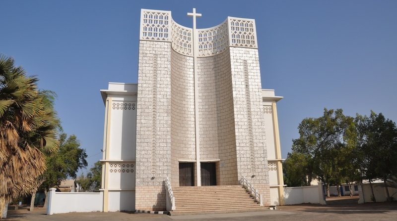 Illustration for article titled These Modernist African Churches Look Like Spaceports